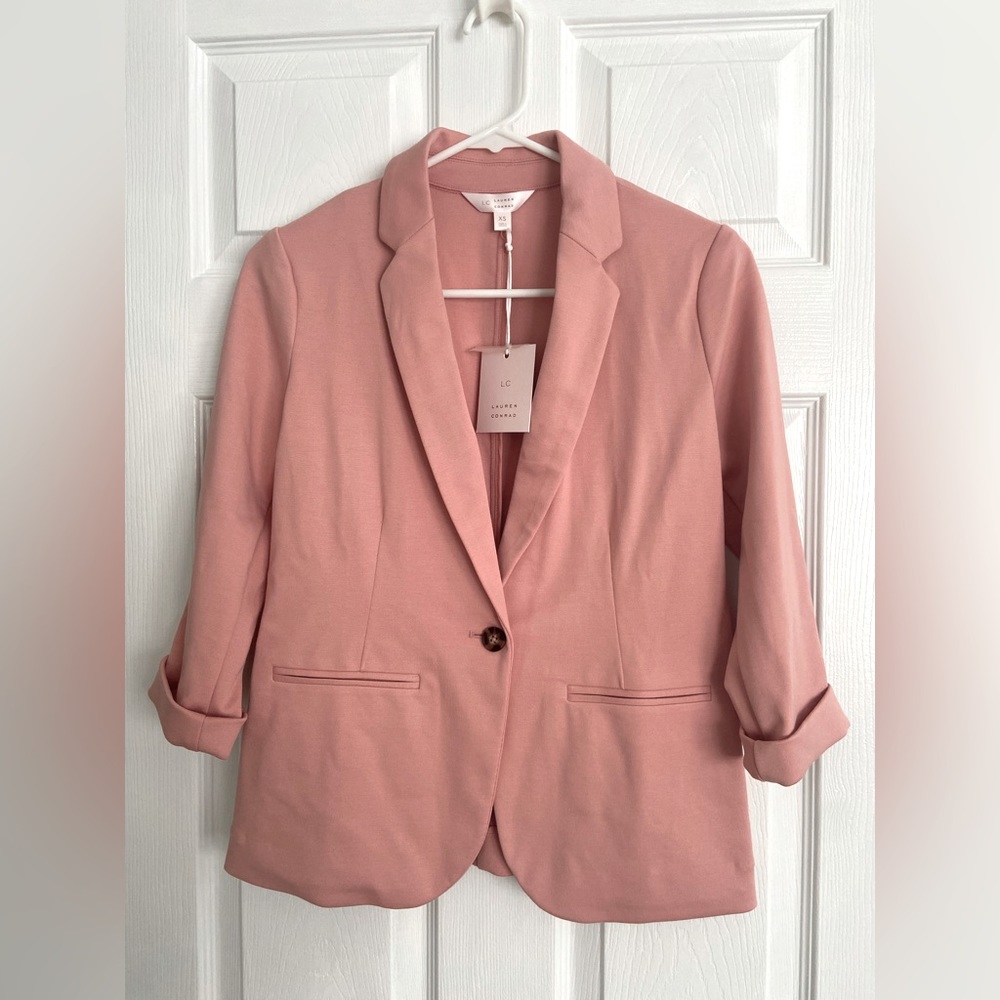 LC Lauren Conrad Pink Blazer - XS